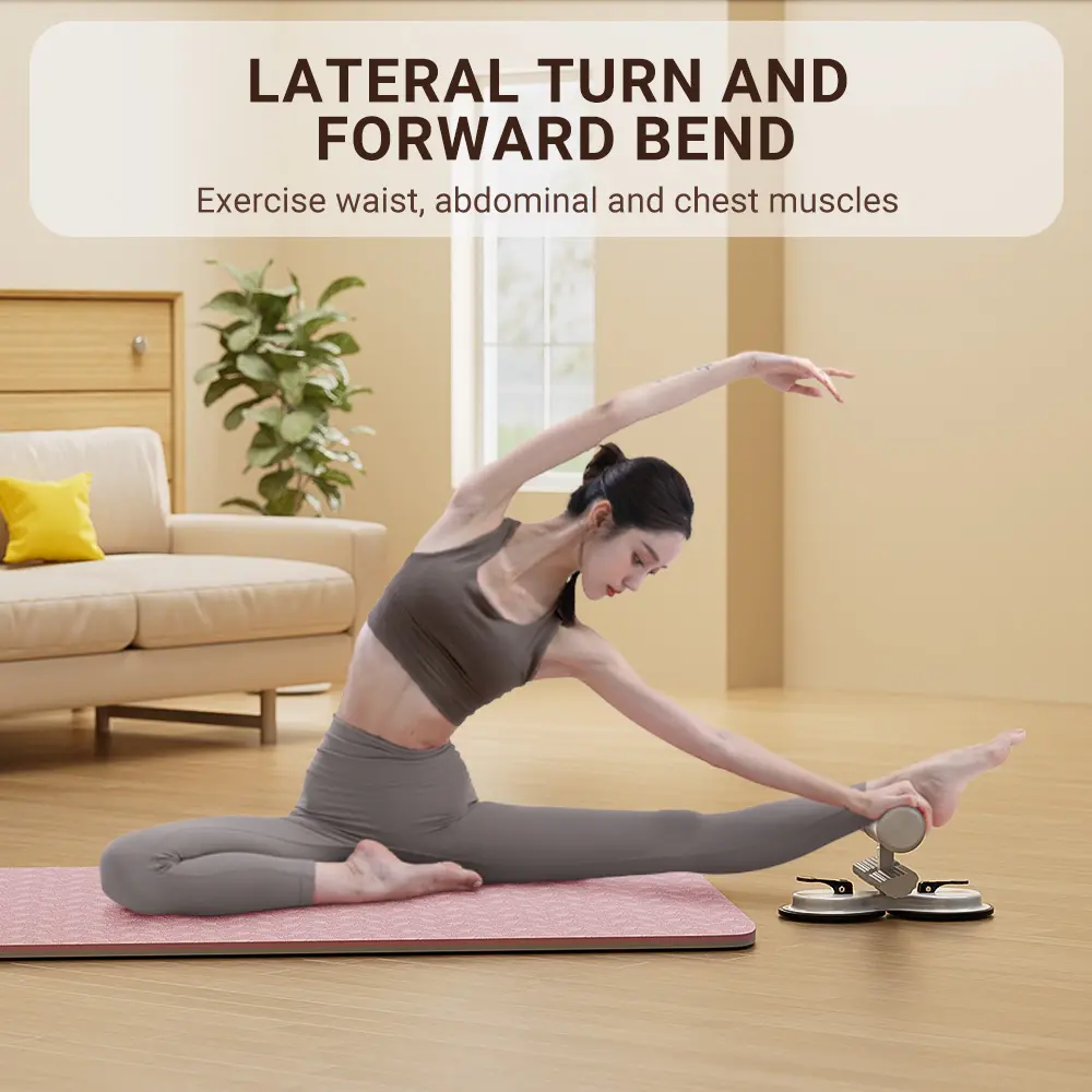 Abdominal Sit Up Equipment Suction Cups Ankle Support Abdominal Workout Fitness Adjustable Sports Fitness Physical Exercise
