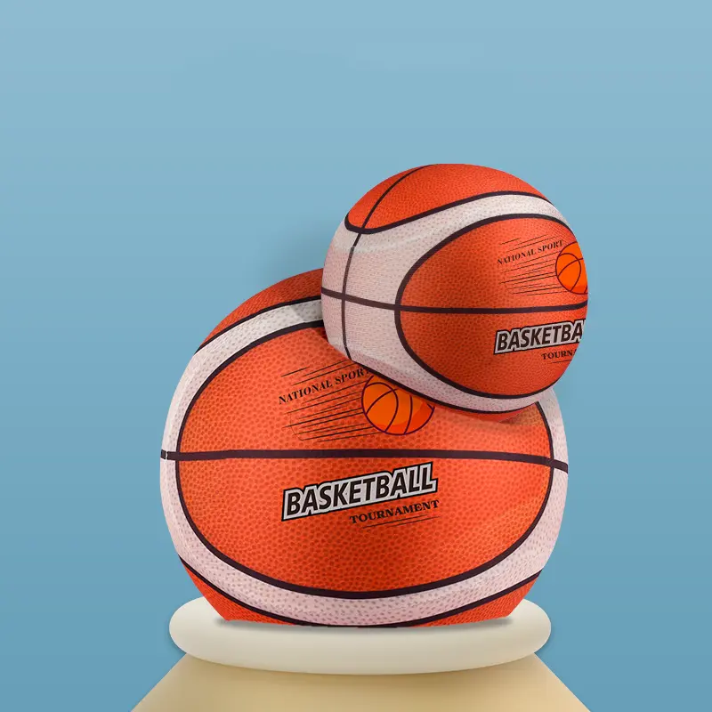 Bouncing Mute Silent Basketball Squeezable Mute Bouncing Basketball Indoor Silent Ball Foam Basketball Cloth Wrapped Package