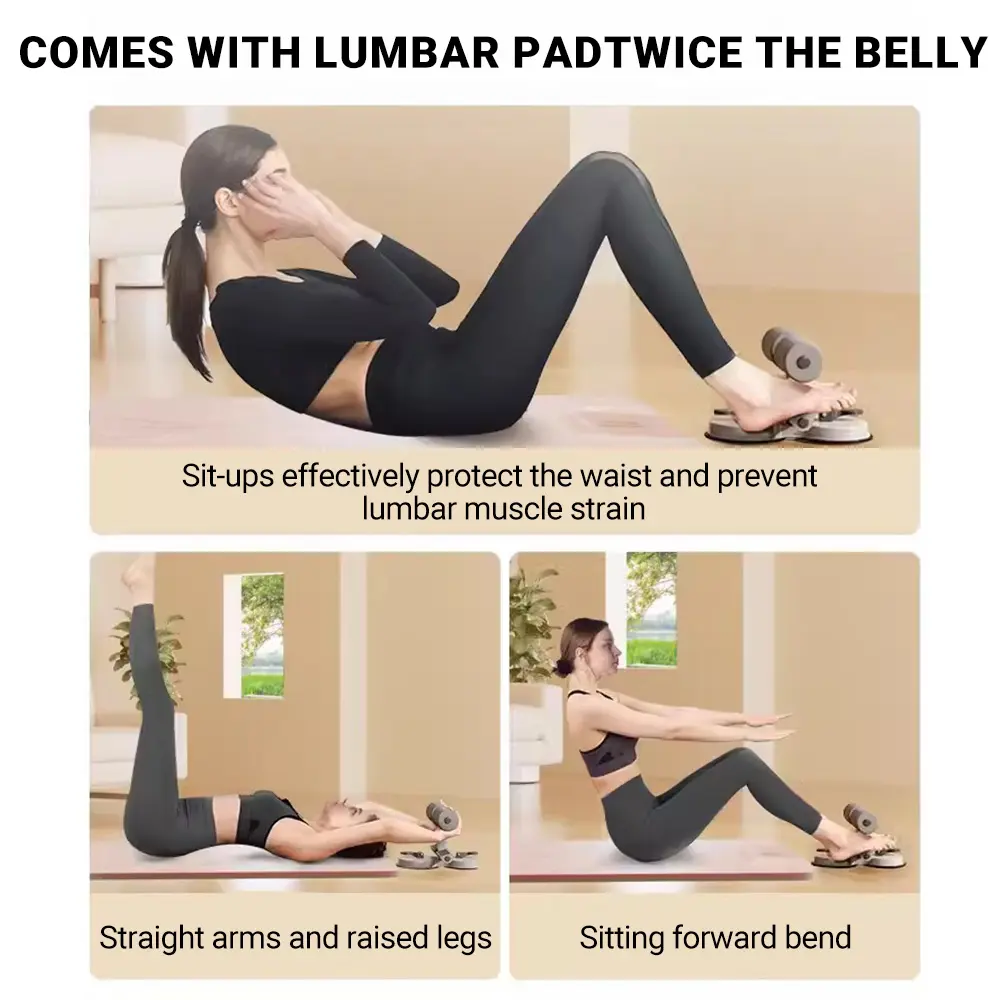 Abdominal Sit Up Equipment Suction Cups Ankle Support Abdominal Workout Fitness Adjustable Sports Fitness Physical Exercise