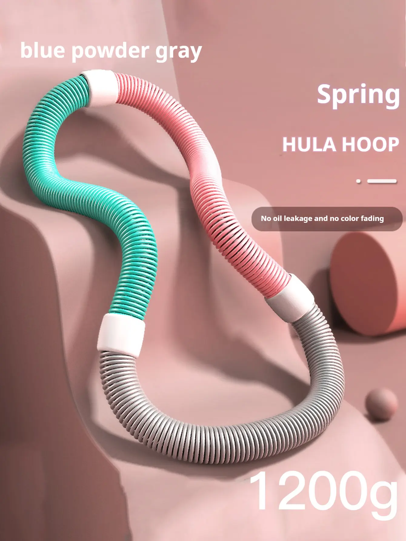 Weighted Soft Spring Foldable Design Ergonomic Spine Protection For Core Workout Waist Toning Women Fitness