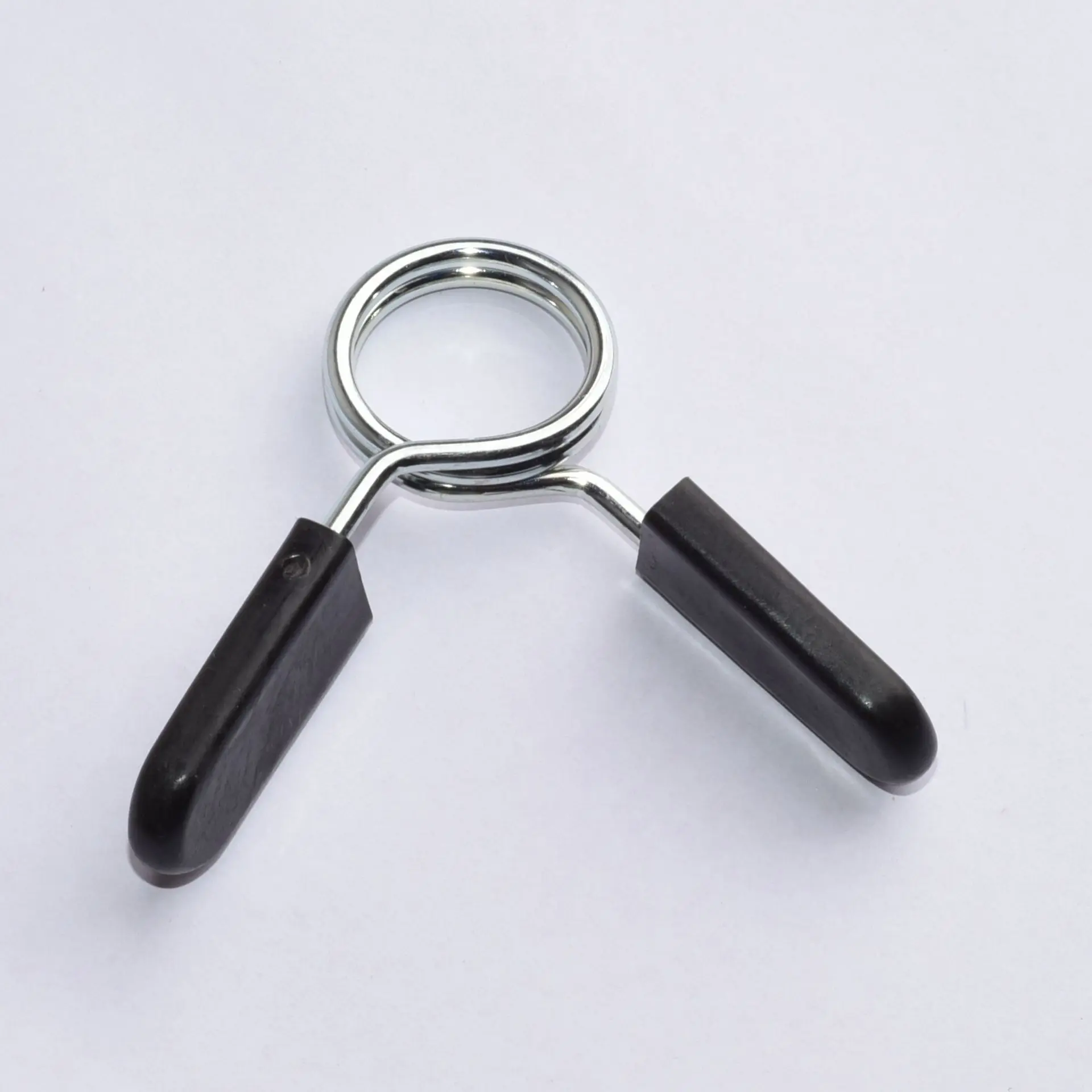 2.5cm 2pcs Barbell Clamp Spring Collar Clips Gym Weight Dumbbell Lock Standard Lifting Kit Barbell Lock Exercise Fitness