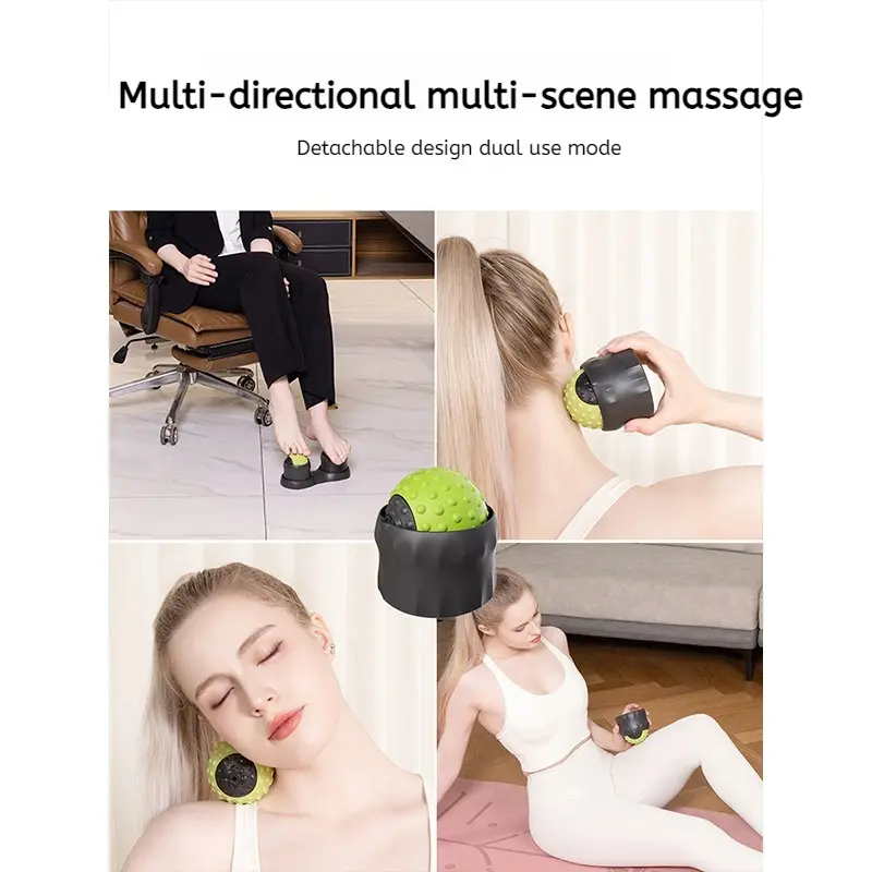 Fascia Ball Hot Cold Therapy Foot Massage Ball Muscle Relaxation Yoga Fitness Back Meridian Ball Handheld Neck Massage Ball For