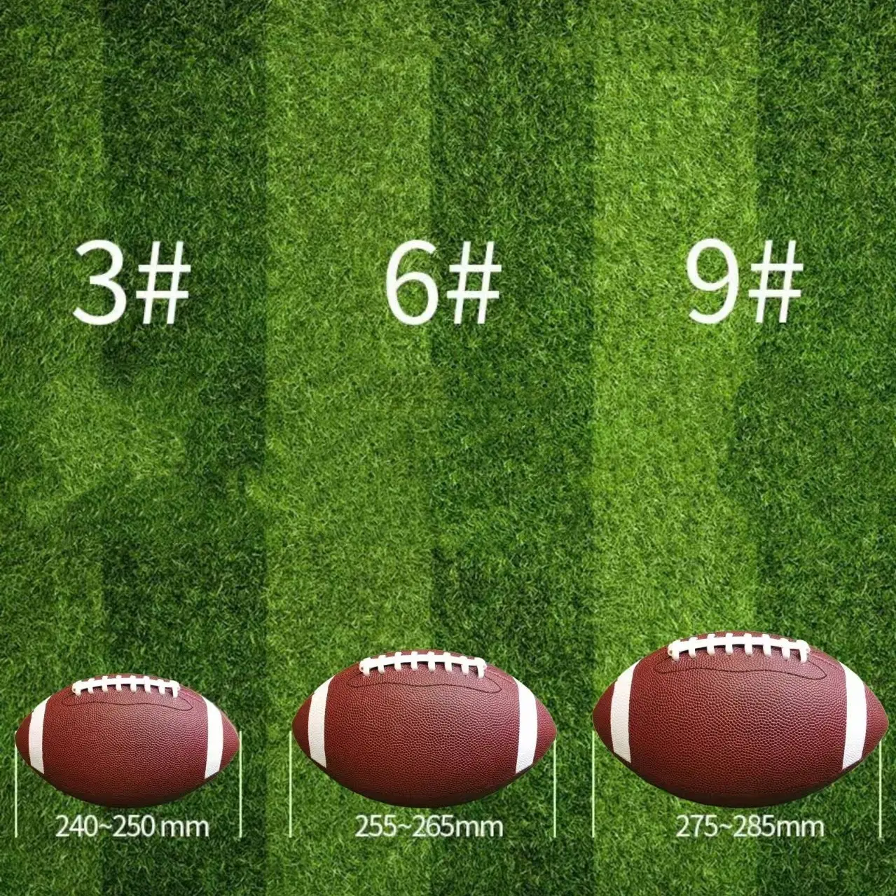 Football Leather Feel PU Cover Non Slip Texture For Training Match Youth Adult Precision Stitche