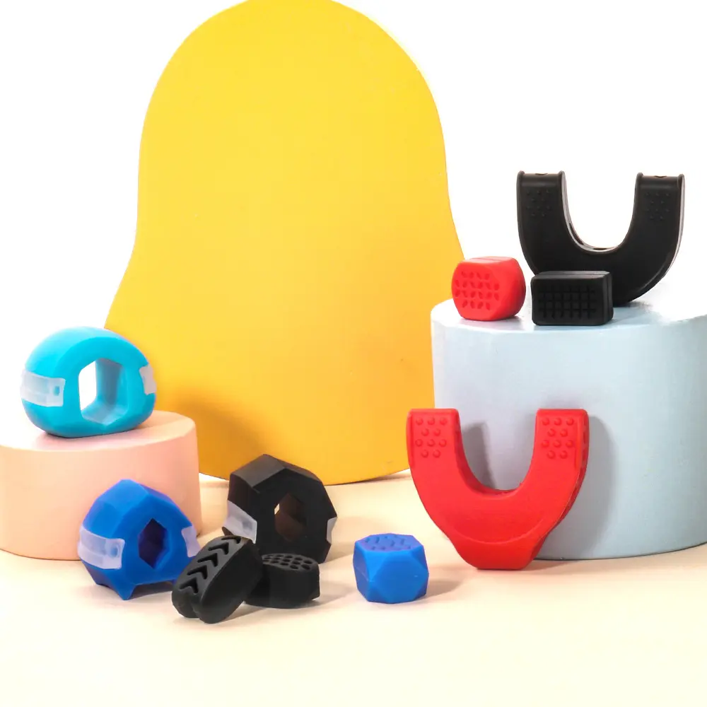 Jaw Exerciser Facial Muscle Trainer Jawline for Face Slimming Chin Reduction Portable Chewing Device Fitness Equipment