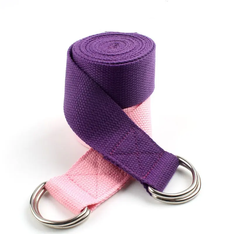 Yoga Strap Stretching Band Adjustable Resistance Belt For Yoga Pilates Home Workout Accessories