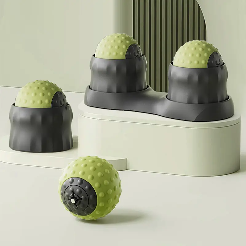 Fascia Ball Hot Cold Therapy Foot Massage Ball Muscle Relaxation Yoga Fitness Back Meridian Ball Handheld Neck Massage Ball For