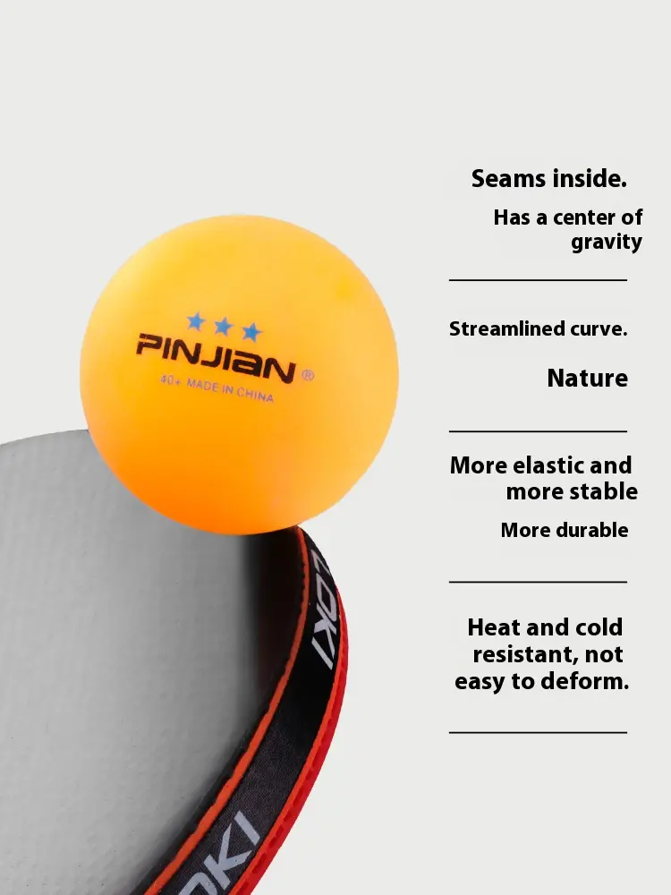 6-Pack 10-Pack 60-Pack Professional Table Tennis Balls for Training And Competition Indoor & Outdoor Sports Equipment