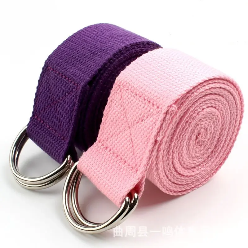Yoga Strap Stretching Band Adjustable Resistance Belt For Yoga Pilates Home Workout Accessories