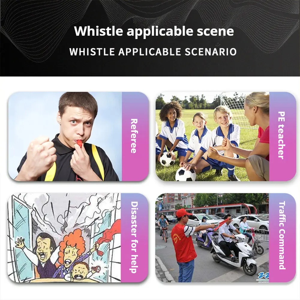 Dolphin Shape Sports Whistle Loud Sound Outdoor Referee Whistle for Basketball Football Training Kids Coach PE Teacher Equipment