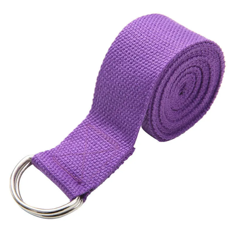 Yoga Strap Stretching Band Adjustable Resistance Belt For Yoga Pilates Home Workout Accessories