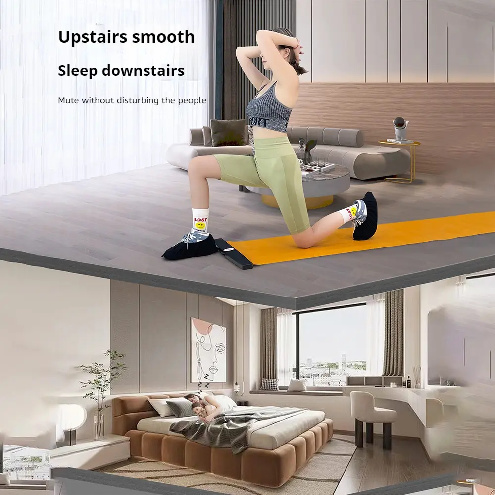 Indoor Fitness Sliding Pad Core Workout Equipment for Simulation Leg Slimming Home Gym Training Non-Slip Exercise Mat