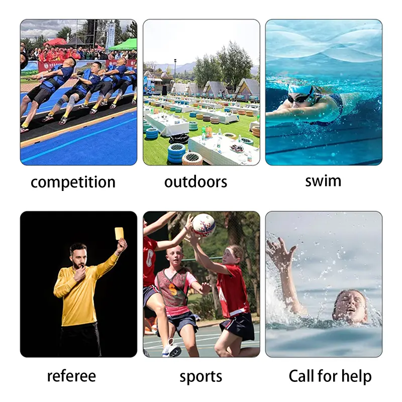 1Set Professional Referee Whistle Special Whistle Basketball Coach Football Sports Whistle Outdoor Rescue Survival Whistle