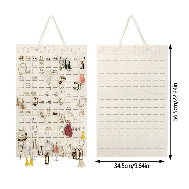 Wall Hanging Brooch Display Stand Felt Enamel Pin Badge Button Collection Storage Holder Jewelry Necklace Earring Organizer Bag