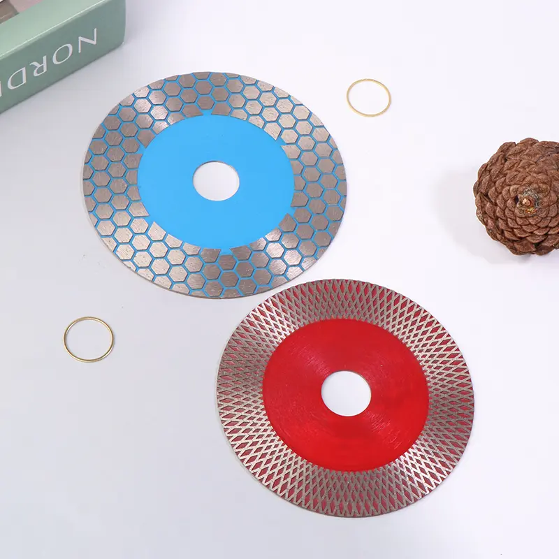1 PC 4.5 Inch 115mm Diamond Cutting Disc for Angle Grinder Ceramic Tile Porcelain Stone Circular Saw Blade Metal Cutting