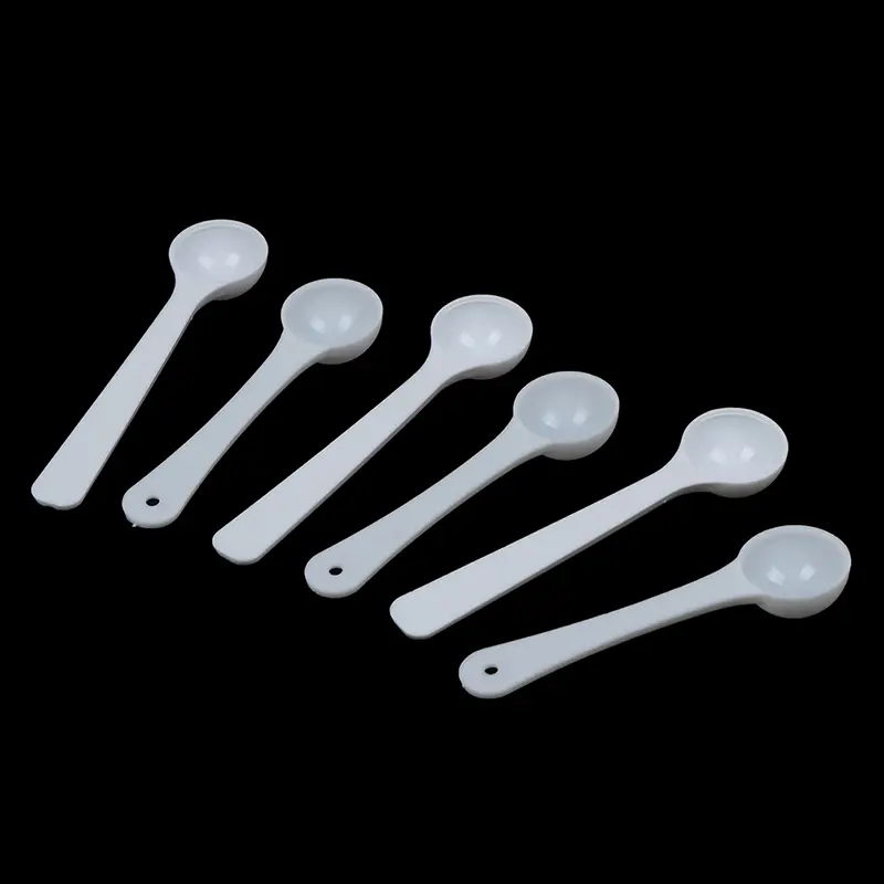 20PCS 1g Plastic Measuring Spoons Set For Food Milk Medicine - Precision Scoops/Spoons For Accurate Ingredient Measurement