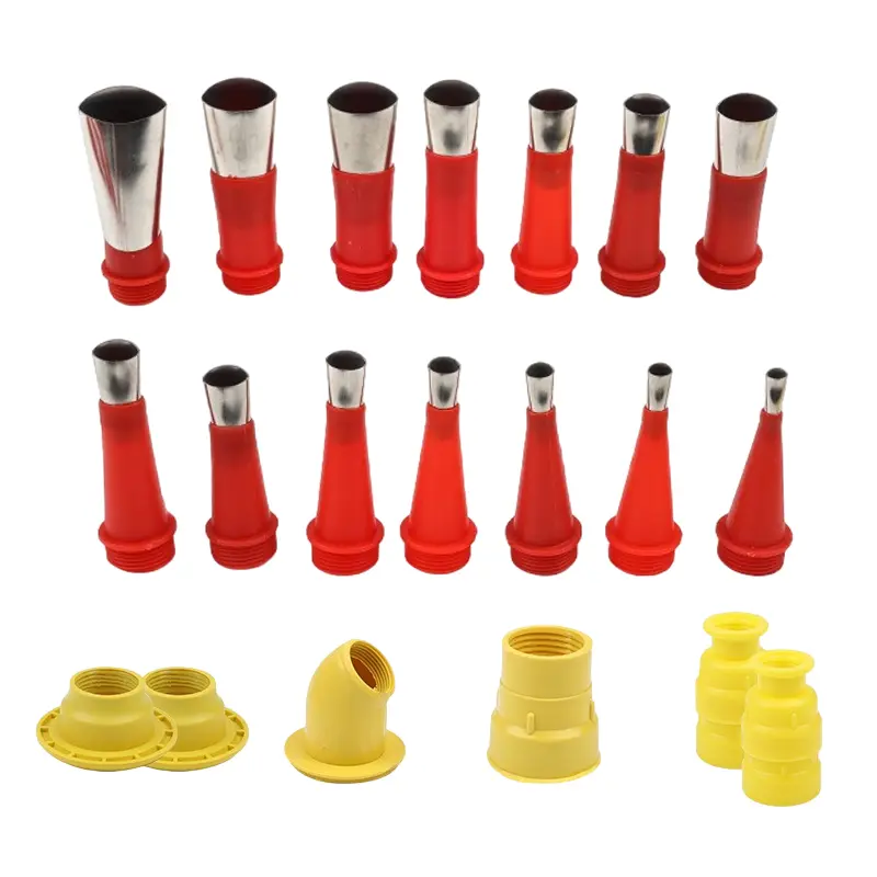 20Pcs Stainless Steel Caulk Nozzle Applicator For Kitchen Bathroom Sink Joint Caulking Finisher Glue Sealant Finishing Tool