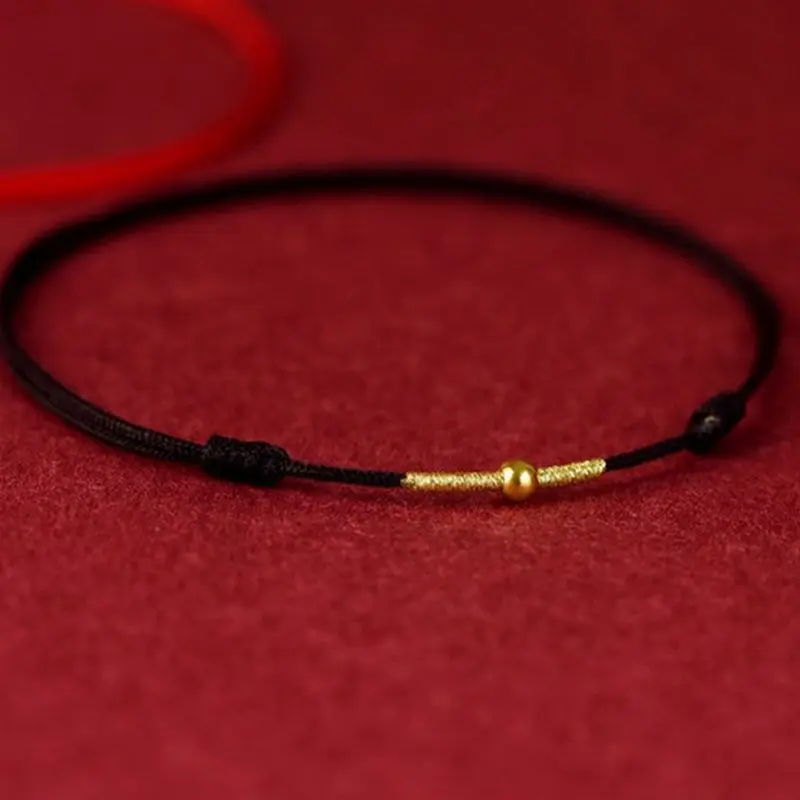 Fashion Handmade Red Rope Bracelet Lucky Bangle Adjustable Size For Women Men Lovers Best Friends Anklet