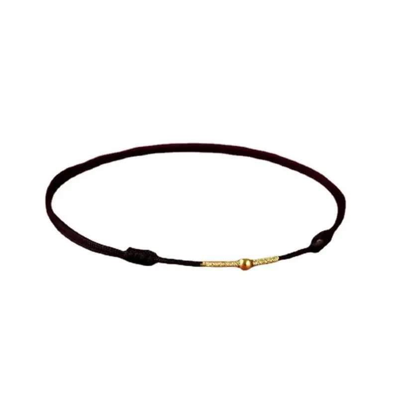 Fashion Handmade Red Rope Bracelet Lucky Bangle Adjustable Size For Women Men Lovers Best Friends Anklet