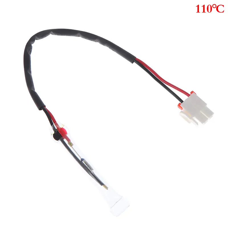 1PCS 110°C Thermal Fuse Defrost Sensor For Fridge Freezers - Replacement Defrost Thermostat Sensor
