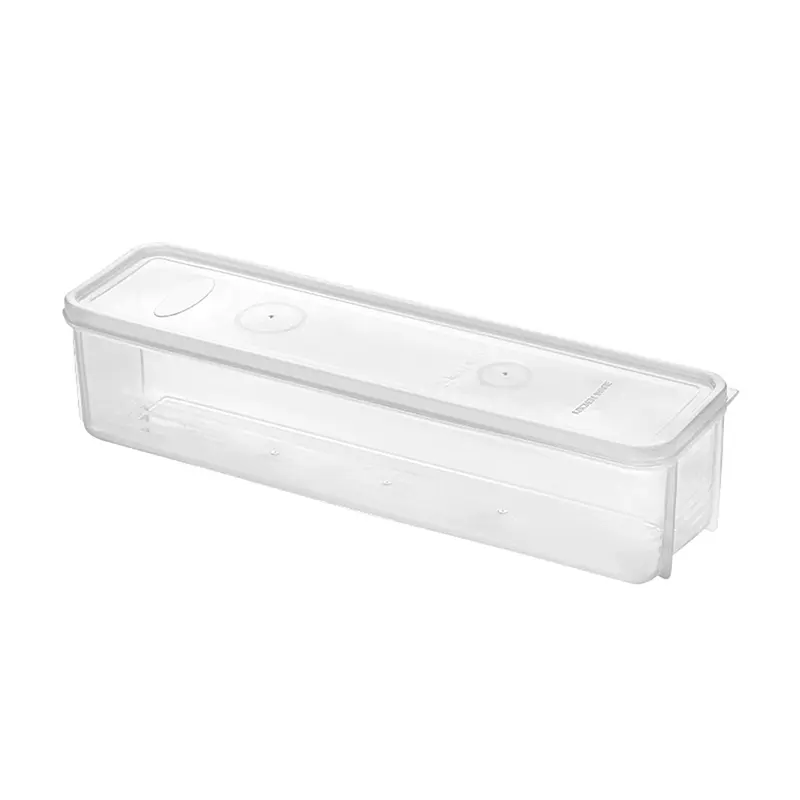 Rectangle Fresh Box Noodle Plastic Food Preservation Sealed Container for Fruit Storage in Refrigerator - Kitchen Home Tool