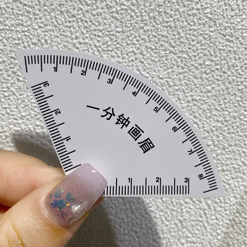 Fast Drawing Eyebrow Design Ruler Microblading Mapping Tool Shaping Permanent Makeup Drawing Guide Ruler Tattoo Supplies Reuse
