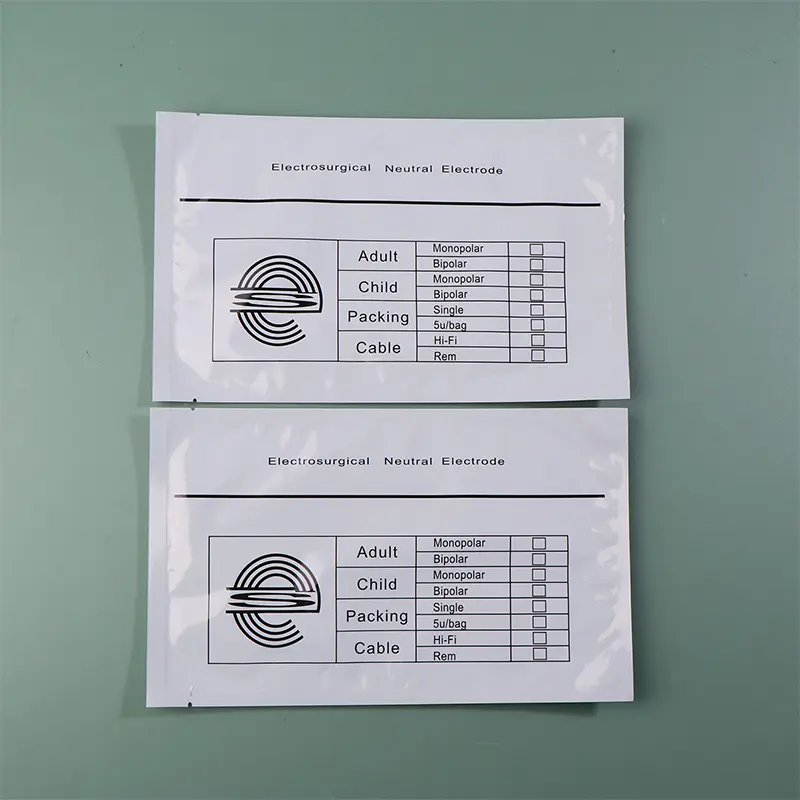 Disposable Neutral Electrode Plate High Frequency Unipolar/Bipolar Patch Comfortable Breathable With Adhesive ESU EO Sterilized