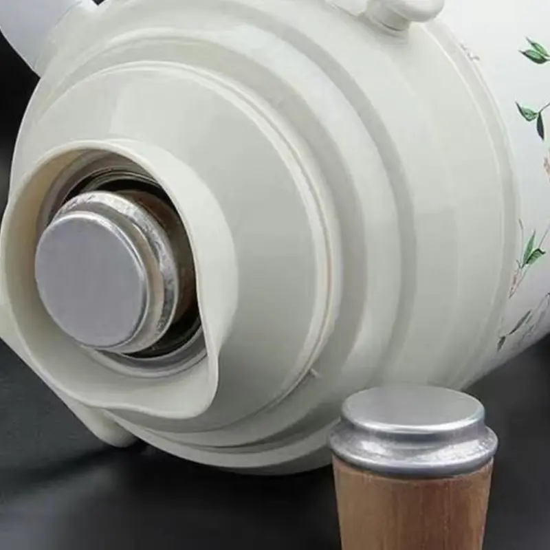 2Pcs Wood Thermos Stopper Cork Plug Sealed Lid Cap For Bottle Kettle Vacuum Flask Durable Kitchen Accessory Replacement Gadgets