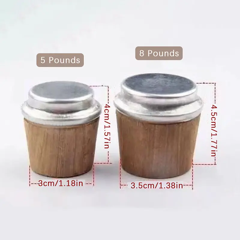 2Pcs Wood Thermos Stopper Cork Plug Sealed Lid Cap For Bottle Kettle Vacuum Flask Durable Kitchen Accessory Replacement Gadgets