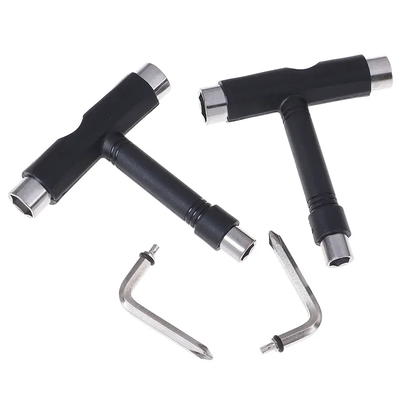 MultiFunction Skateboard Roller Skate T TOOL All In One Wrench Repair Tool For Skateboarding Equipment