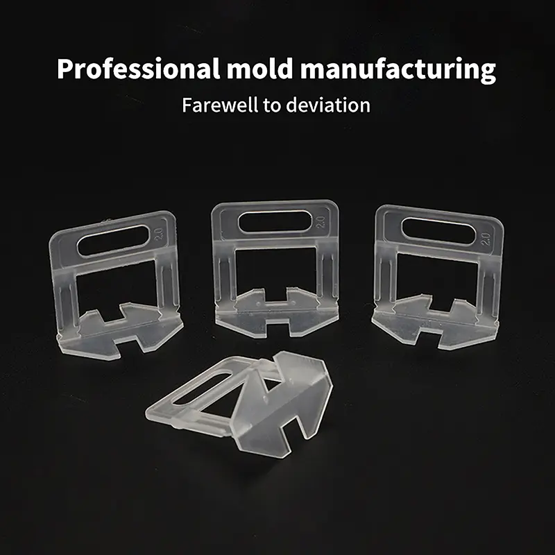 100PCS Tile Leveling Spacers System Clip Kit 1-3MM for Laying Flooring Tiles Construction Tools Home Decoration Leveler
