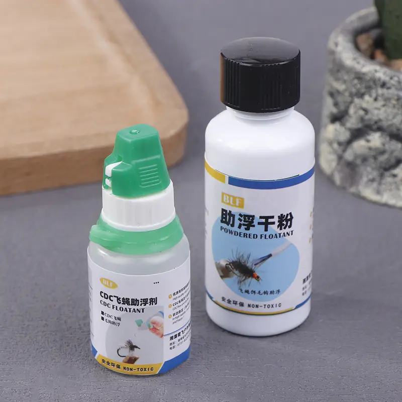 Dry Fly Powder Floating Aid Fishing Bait Powder Long-Lasting Fly Fishing Floatant Fly Tying Powder Fly Fishing Accessories