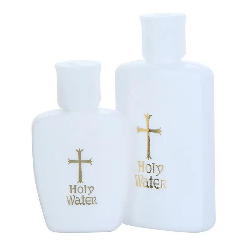 1PC Easter Holy Water Bottle Plastic Religious Article For Religious Services And Ceremonies