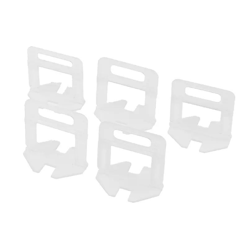 100PCS Tile Leveling Spacers System Clip Kit 1-3MM for Laying Flooring Tiles Construction Tools Home Decoration Leveler