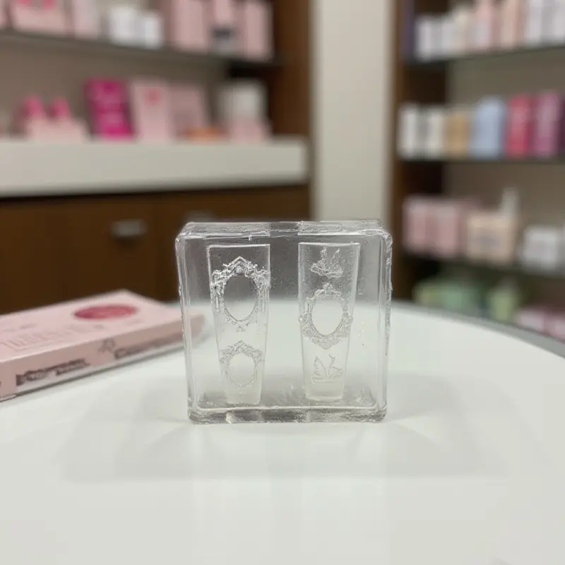 Mini Photo Frame Shape Silicone Nail Mold For DIY Nail Art Stamping Stereoscopic Design Tool For Manicure Salons