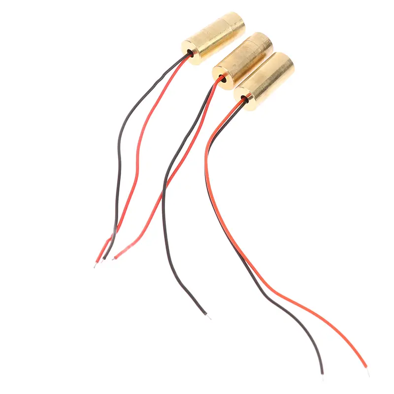 Red Laser Copper Laser Head, Laser Cross Diode Module, 650nm, 9mm, 3V, 50mW