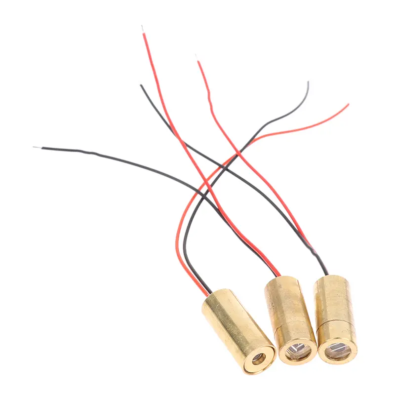 Red Laser Copper Laser Head, Laser Cross Diode Module, 650nm, 9mm, 3V, 50mW