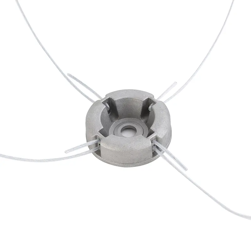 Universal Aluminum Alloy Lawn Mower Head With Nylon Steel Lawn Mowing Line Lawn Mower Replacement Parts