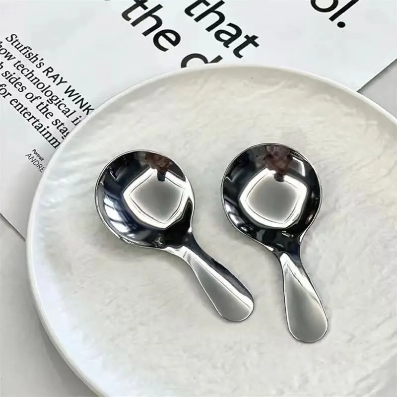 Mini Portable Stainless Steel Cutlery Set - Outdoor Camping Spoon Fork Tableware For Lunch Hiking And Camp Cooking