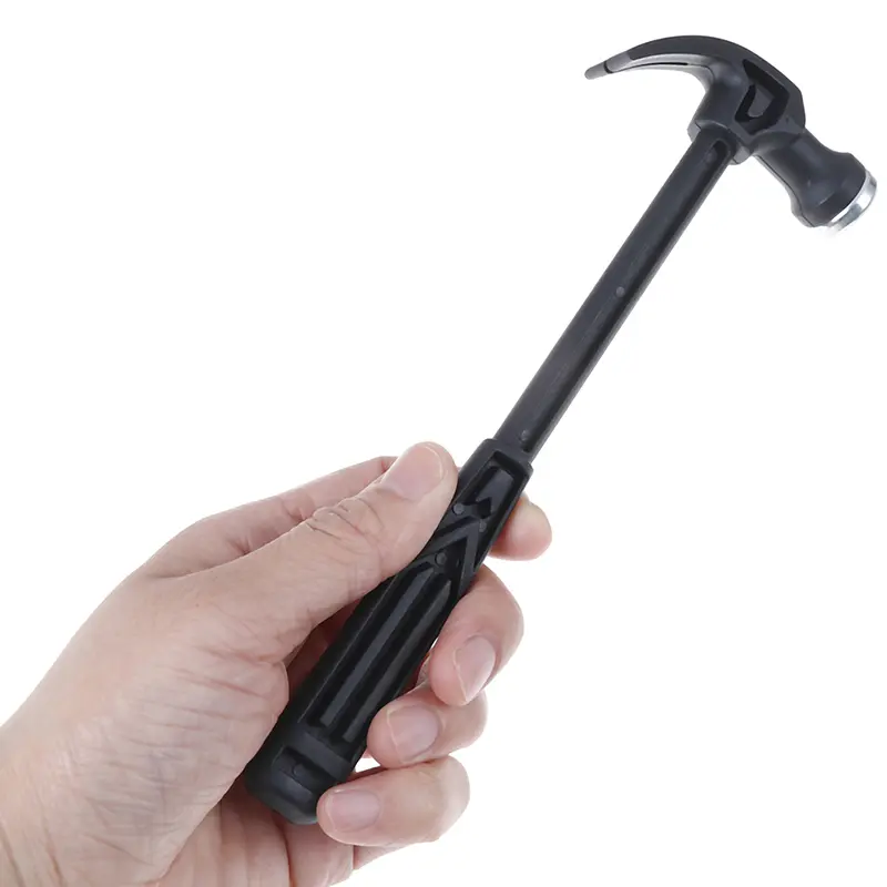 Plastic Handle Mini Claw Hammer Home Maintenance And Emergency Use House Decor Woodworking Nail Puncher Metal Hammer Tool
