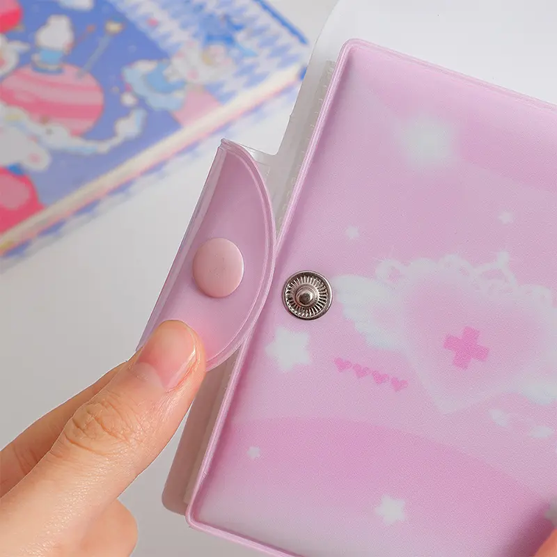 40-Grids Photo Album Star Chaser Idol Collection Book Butterfly Storage Card Book Photocard Holder Printing Grids Memory Storage