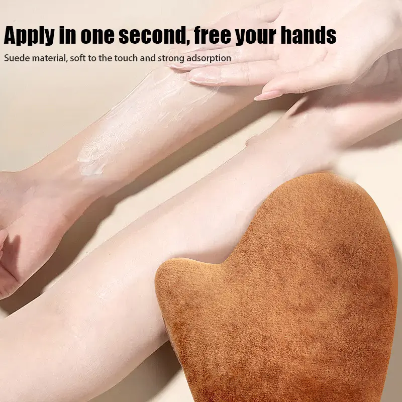 Reusable Self Tan Glove Applicator Body Tanning Gloves For Cream Lotion Mousse Finger Glove For Easy Application Body Cleaning
