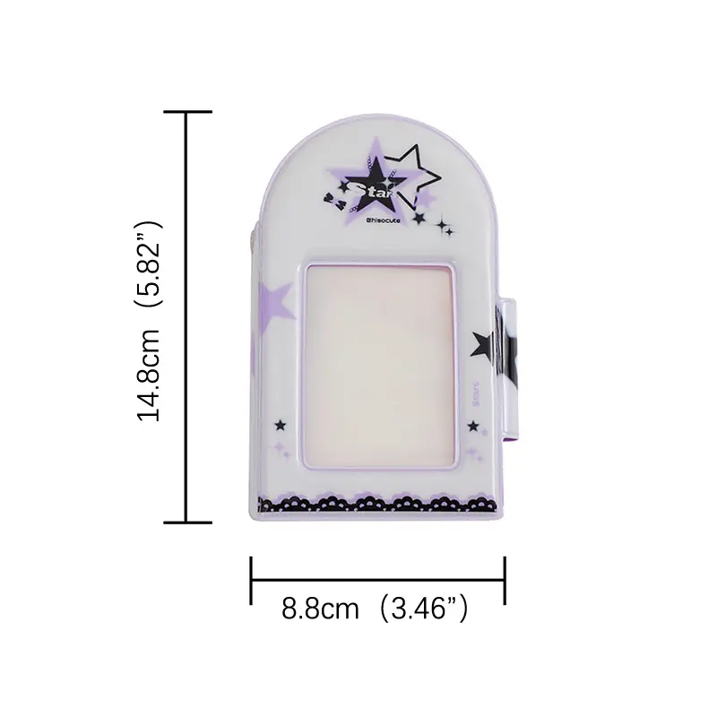 40-Grids Photo Album Star Chaser Idol Collection Book Butterfly Storage Card Book Photocard Holder Printing Grids Memory Storage