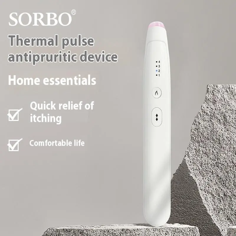 Natural Portable Mosquito Insect Bite Relief Itching Pen Rechargeable Anti-Itch Pen For Adults And Children Bug Bite Relief
