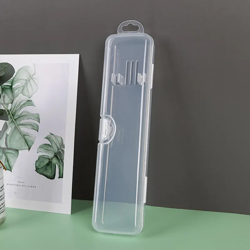 Transparent Toothbrush Box Portable Travel Organizer Case Plastic Toothpaste Holder Storage Container For Oral Hygiene