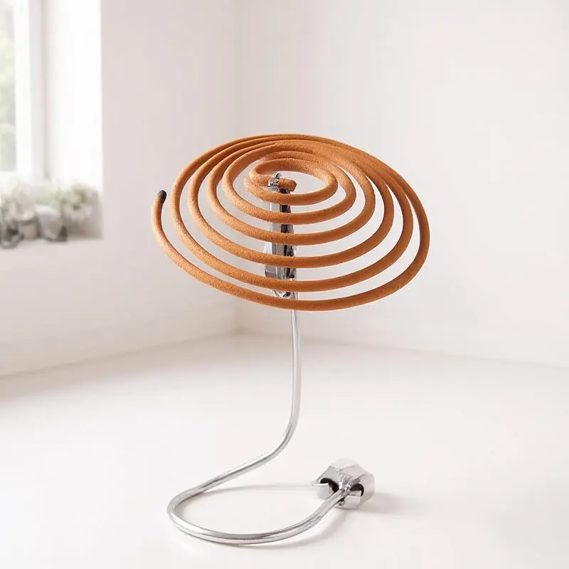 Metal Double-Ended Mosquito Coil Clip Portable Incense Breaker Stand Coil Rack PhotoFolder Label Holder Multi Function Organizer