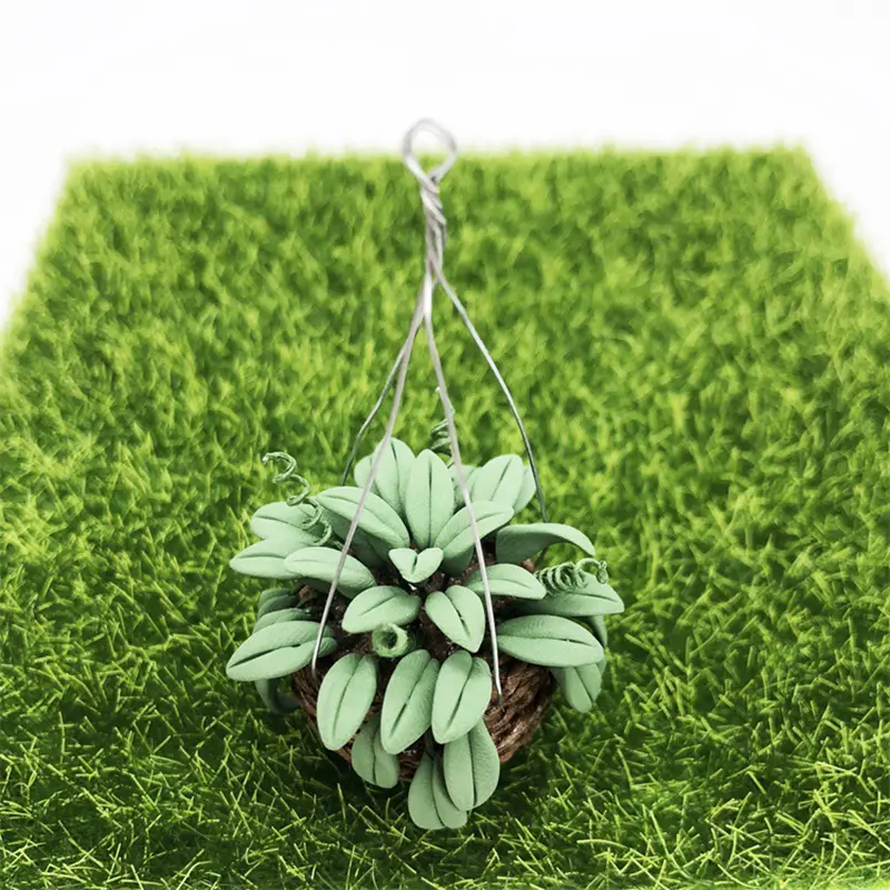 Miniature House Decor Plant Model 1/12 Dollhouse Simulation Toy For Children Kid's Decorative Item For Dollhouses