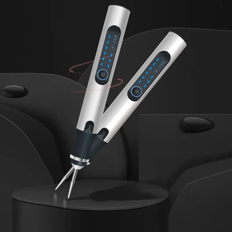 Cordless Electric Engraving Pen Rechargeable Mini Grinder Rotary Tool for Jewelry Glass Woodworking - Drill Machine