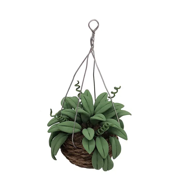 Miniature House Decor Plant Model 1/12 Dollhouse Simulation Toy For Children Kid's Decorative Item For Dollhouses