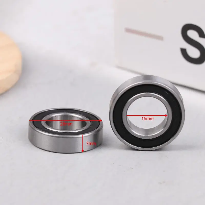 Hybrid Ceramic 6902 2RS Bearing 15x28x7 Mm 6902RS Silicon Nitride For Bike Bicycle 15mm Inner Diameter Ball Bearings