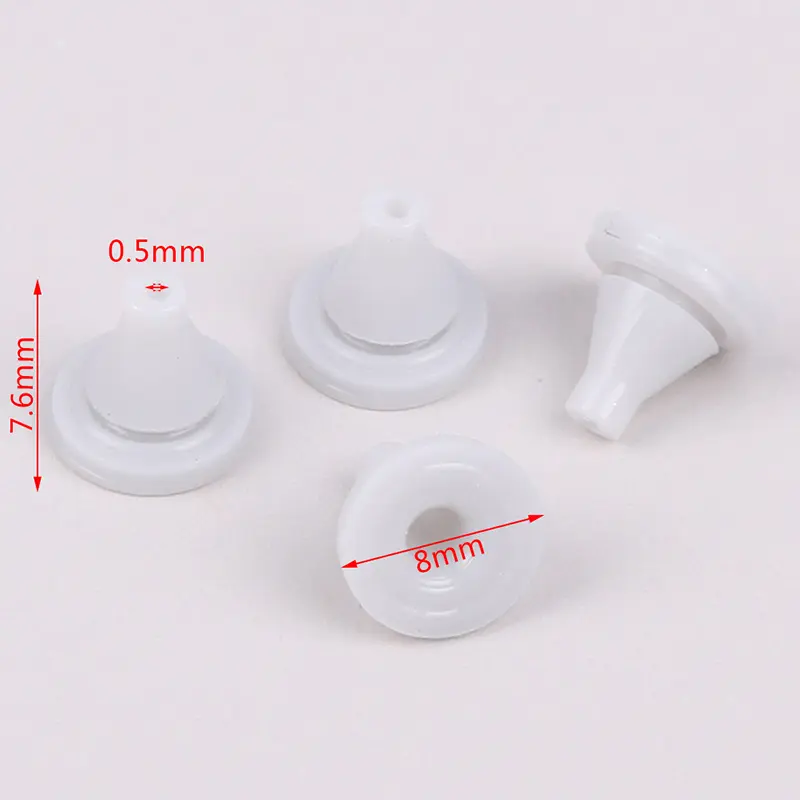 50pcs Shower Head Sprinkler Accessories Silicone Sprinkler Head Spout Top Spray Parts Home DIY Repaire Tool Dispensing Granules
